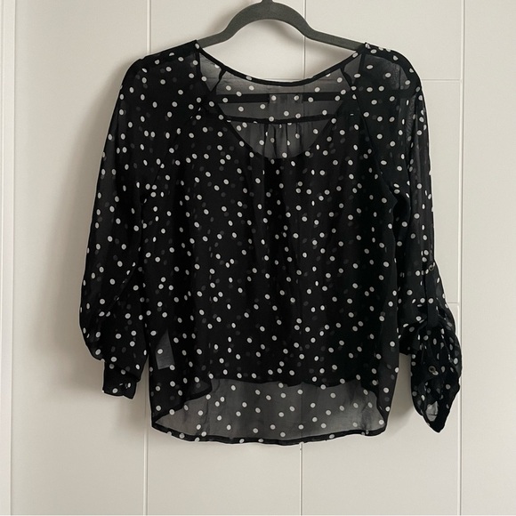 3/$25 Garage Dot Blouse - Picture 6 of 6